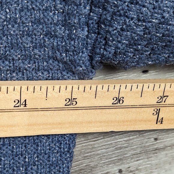 New‎ York & Co.* Women's Boat Neck Lace Up Back Drop Shoulder Blouse~ Medium - Picture 7 of 10